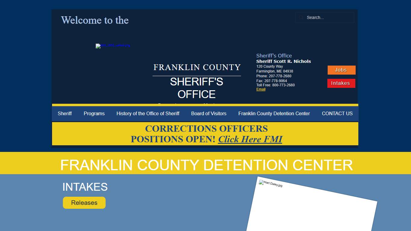 ALL INMATES franklincountyme-gov
